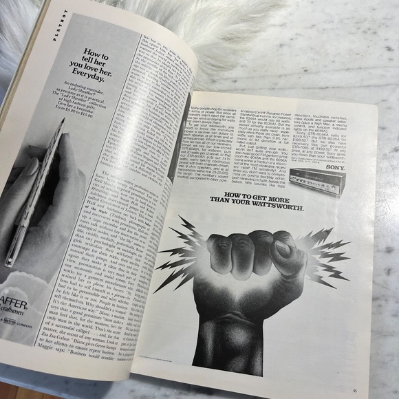 Vintage 70s Playboy Magazine November 1973 - Picture 4 of 4